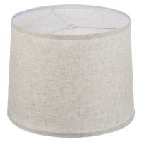 Patikil Lamp Shades For Table Lamps 114 Top X 126 Bottom X 98 High Drum Lamp Shades For Floor Lamps Medium Linen Lampsh