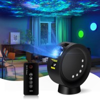 Kivotac Galaxy Star Projector With Remote Control Adjustable Brightness Time Setting For Bedroom Gaming Home Theater Ceili