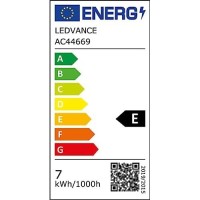 Osram Led Bulbs, Classic Ball Shape, 60 Watts Replacement, E27, G125, 2700 Kelvin, Warm White, Clear Glass, Single Pack