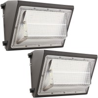 Ununono 2Pack Dusk To Dawn 180W Led Wall Pack Light Fixture 25200Lm 1500W Hpshid Equivalent 100277V 5000K Daylight Commerica