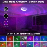 Higoyxp Galaxy Light Projector Star Light Projector For Bedroom Room Lights For Bedroom Night Light Projector For Kids Adults