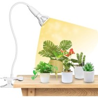 Sansi Led Grow Lights For Indoor Plants 150W Full Spectrum Clipon Gooseneck Grow Light With Ceramic Tech 10W Power Plant Ligh