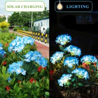 Yaodema Garden Lights Solar Flower Light Led Solar Powered Outdoor Light Decor For Path Yard Walkway Patio Balcony Lawn Hydran