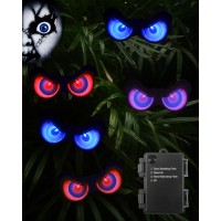 Halloween Decorations Flashing Peeping Eyes Spooky Animated Led Eyes Dark Activite Halloween Glowing Decorations Outdoor Ha