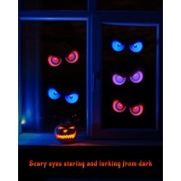 Halloween Decorations Flashing Peeping Eyes Spooky Animated Led Eyes Dark Activite Halloween Glowing Decorations Outdoor Ha