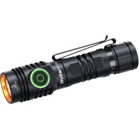 Wurkkos Fc13S Led Flashlights Rechargeable Edc Flashlight Max 2500Lumens Ip68 Waterproof Adjust 6 Mode Lockout Function Sma