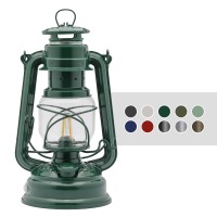 Feuerhand Baby Special 276 Led Lantern - Infinitely Dimmable Lantern For Living Room, Balcony Or Patio - With Warm White Light, Battery And Battery Operation, Olive