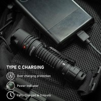 Sofirn Sc28 Rechargeable Flashlight Tactical Flashlight 2800 High Lumens With 6 Modes Bright Usb C Led Edc Flash Light Ipx8 Fo