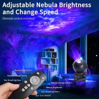 Muaosky Galaxy Projector Multiple Nebula Modes Star Projector Galaxy Light With Remote Control Galaxy Light Projector For Bedr