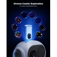 Govee Star Projector Star Light With 8 Replaceable Discs 38 Scene Modes Bluetooth Speaker And 21 White Noises Relaxing Light