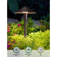 Leonlite Low Voltage Pathway Lights 200Lm Smart Led Landscape Path Light Adjustable Warm Whitergb Dimmable 5W Color Changin