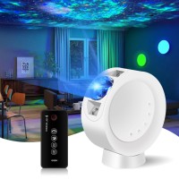 Kivotac Galaxy Projection Led Star Projector Nebula Rotatable Lamp With Time Setting Remote Control Adjustable Brightness Starr