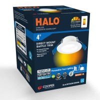 Halo Rl 4 Inch Canless Recessed Integrated Led Downlight 600900 Selectable Lumens 5Cct 2700K 3000K 3500K 4000K 5000K Wi