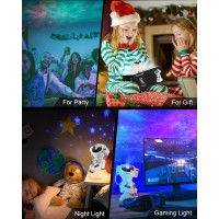 Ochomasun Upgraded Astronaut Galaxy Projector Star Projector Night Light With Music Remote Control And 360 Adjustable Nebula G