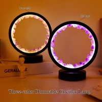 Runyansghi Amethyst Tooth Night Lamp 86 Natural Healing Crystal Bedside Lamp Usb Port 3 Colours Dimming Mode Bedroom Lamp Sui