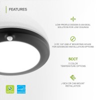 Asd Motion Sensor Led Disk Lights 6 Inch 2700K3000K3500K4000K5000K 15W Indoor Ceiling Flush Mount Light Fixture Low Profi