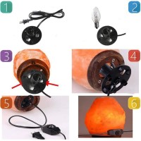 Himalayan Salt Lamp Cord Dimmer Switch Christmas Bulb Salt Lamp Cord With Dimmer Control And Base Assembly 5 Feet E12 Base For