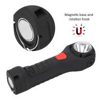 Work Light, 360 Degrees 175A Cob & Led Mechanic Light, Rechargeable Magnetic Flashlight Tool Gift For Men