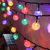 Syouhome 6-Pack 360 Led 216Ft Solar String Lights, Multicolor Crystal Globe Lights With 8 Modes, Solar Powered Lights Outdoor Waterproof For Garden Party Wedding Christmas Decorations