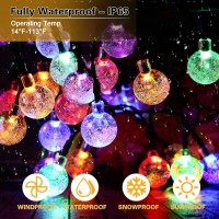 Syouhome 6-Pack 360 Led 216Ft Solar String Lights, Multicolor Crystal Globe Lights With 8 Modes, Solar Powered Lights Outdoor Waterproof For Garden Party Wedding Christmas Decorations