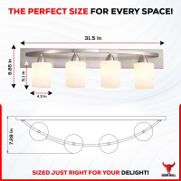 The Door Bull Modern Yet Classic Style Bathroom Vanity Light Fixture Bathroom Lighting Fixtures Over Mirror Bath Vanity Ligh