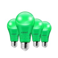 Edishine A19 Green Light Bulbs 14W Green Led Bulb Equivalent 100W Colored Light Bulbs E26 Base Green Led Light Bulb For Hallow