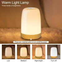 Dremkit Night Light Nursery Night Light For Baby Rechargeable Kids Nightlight Touch Night Lamp For Breastfeeding Newborn And Tod