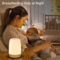 Dremkit Night Light Nursery Night Light For Baby Rechargeable Kids Nightlight Touch Night Lamp For Breastfeeding Newborn And Tod