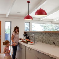 Sesiment Red Kitchen Pendant Light 118Inches 2 Packs Kitchen Light Fixtures Dome Pendant Light Pendant Light Kitchen Island For