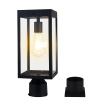 Zinnze Solar Lamp Post Light Outdoor Waterproof