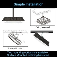 Hyperlite Led Canopy Light 60W 2Packs 5000K Daylight Canopy Led Lights Outdoor 8400Lm Gas Station Carport Ceiling Light For Gara