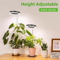 Lordem Grow Light Led Plant Light For Indoor Plants Growing Full Spectrum Desk Growth Lamp With Automatic Timer For 4H8H12H