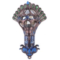 Peacock Wall Light, 21'' Retro Antique Art Decor Wall Sconce Led Wall Mounted Lamp, Ip65 Waterproof, High Temperature Resistant, Easy To Install, For Porch, Hallway, Front Door, Balcony, Backyard