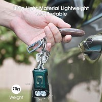 Wuben X3 Edc Keychain Flashlight With Rechargeable Charging Box 180 Degree Rotating Head Mini Flashlight Ip65 Waterproof Magnet