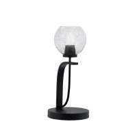 Cavella 1 Light Accent Lamp Shown In Matte Black Finish With 5.75