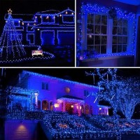 Christmas Fairy Lights Plug In With Remote And Timer 200 Led Waterproof Christmas String Lights Indoor Outdoor Twinkle Lights