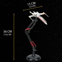 Paladone X Wing Replica Desk Lamp - Officially Licensed Star Wars Merchandise - Star Wars Light Decor And Gifts For Men