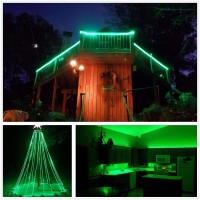 Tuanchuanrp Waterproof Led Rope Lights100Ft Led Strip Lights Outdoor Waterproof Decorative Lighting For Indooroutdoor Deck E