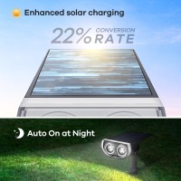 Consciot Solar Spotlights Outdoor Ip67 Waterproof 2In1 Solar Spot Lights Durable Christmas Decorations Lights For Garden Yar