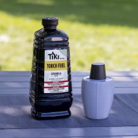 Tiki Brand Easy Pour Torch Fuel For Outdoors, Citronella Scented - 64 Oz, 1216153 Black (Pack Of 2)