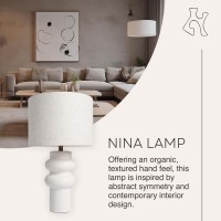 Villa Moda Ninahxy1659 Table Lamp White