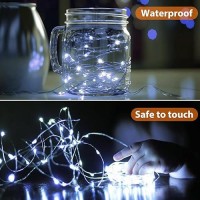 16 Pack Fairy Lights Battery Operated Litogo 7Ft 20 Led Fairy Lights Waterproof Silver Wire Battery Fairy Lights Fairy Lights