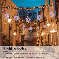 Baung Christmas String Lights Outdoors 4 Pack 1574 Sphere Lights Ball Tree Garden Globe Lights For Home Party Christmas Po