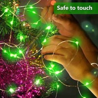 Fairy String Lights Outdoorindoor St Patricks Day Decorations Super Bright Fairy Lights With Remote Twinkle Lights Plug In 8