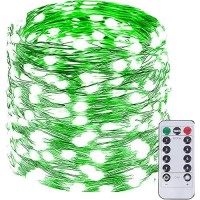 Fairy String Lights Outdoorindoor St Patricks Day Decorations Super Bright Fairy Lights With Remote Twinkle Lights Plug In 8