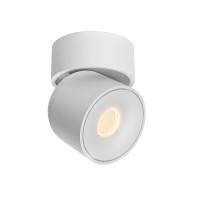 Aisilan Led Indoor White Ceiling Spot Light 7W Surface Mounted Light Fixture With 360 Pivoting Spotlight Dimmable Warm White 30