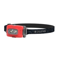 Ledlens 502792 Hf4R Core Red Led Headlight Rechargeable Up To 500 Lm Bright Ip68 Waterproof Small 25 Oz 72 G Lightwei