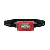 Ledlens 502792 Hf4R Core Red Led Headlight Rechargeable Up To 500 Lm Bright Ip68 Waterproof Small 25 Oz 72 G Lightwei