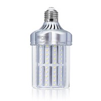 Led Corn Light Bulb, 300 Watt Equivalent Led Bulb, 30W Led Corn Light Bulb, Warm White 3000K, 3000Lm E26 / E27 Base, For Photo Light, Warehouse,Garage Lighting, Barn, Patio (Warm White-3000K, Silver)