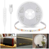 Led Strip Lights For Tv 164Ft Lights Bar Flexible Lights With Selfadhesive Dimmable Led Light Strips 2800K6500K Warm To Dayl